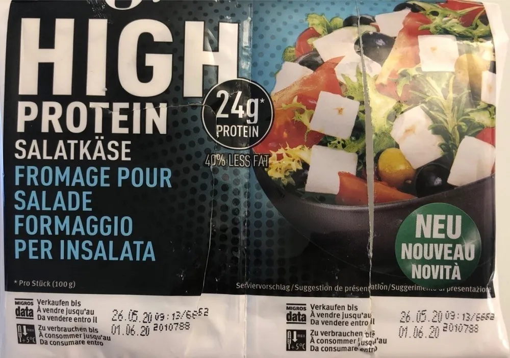 High Protein Salatkäse