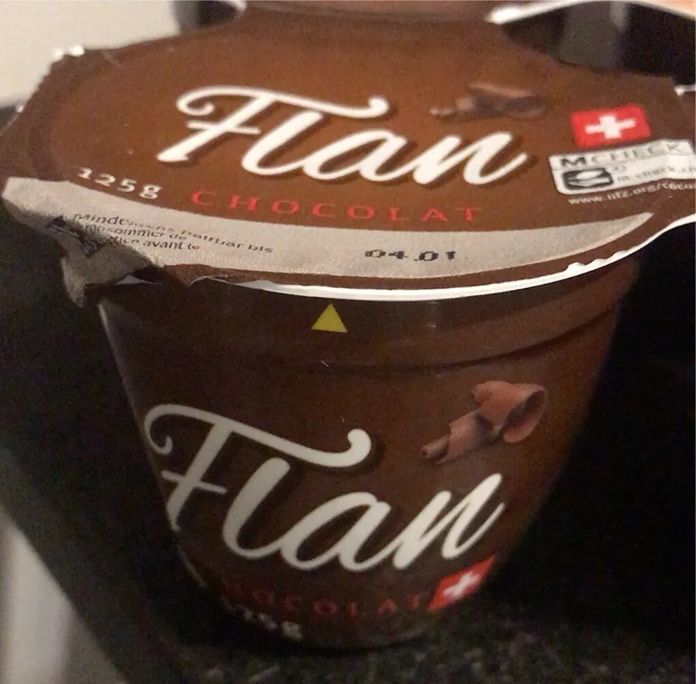 Flan chocolat