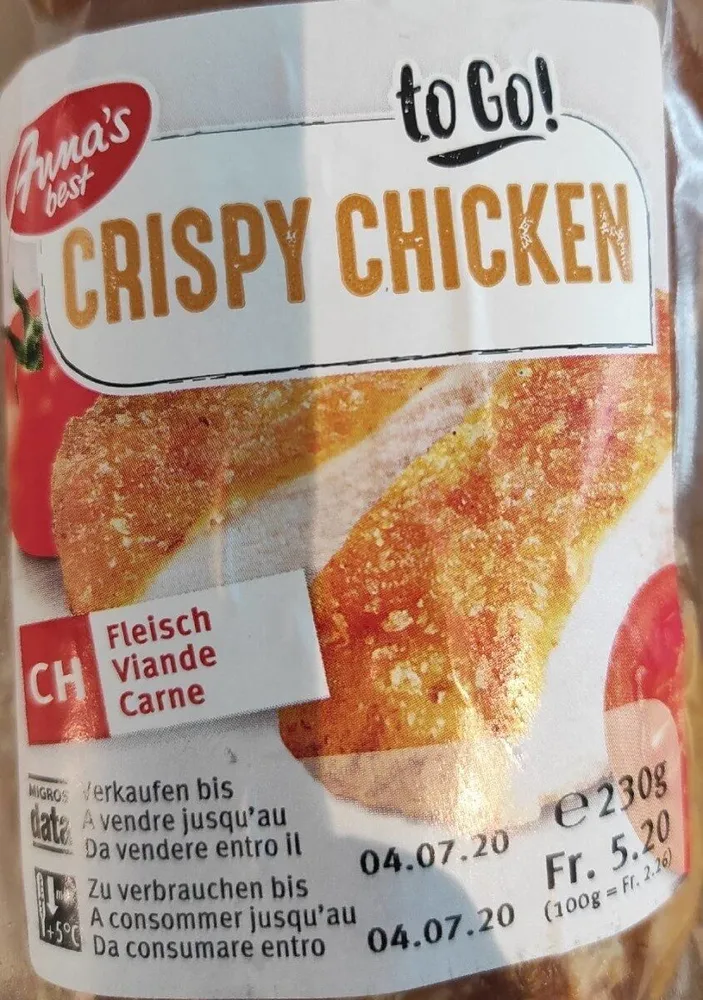 Crispy chicken