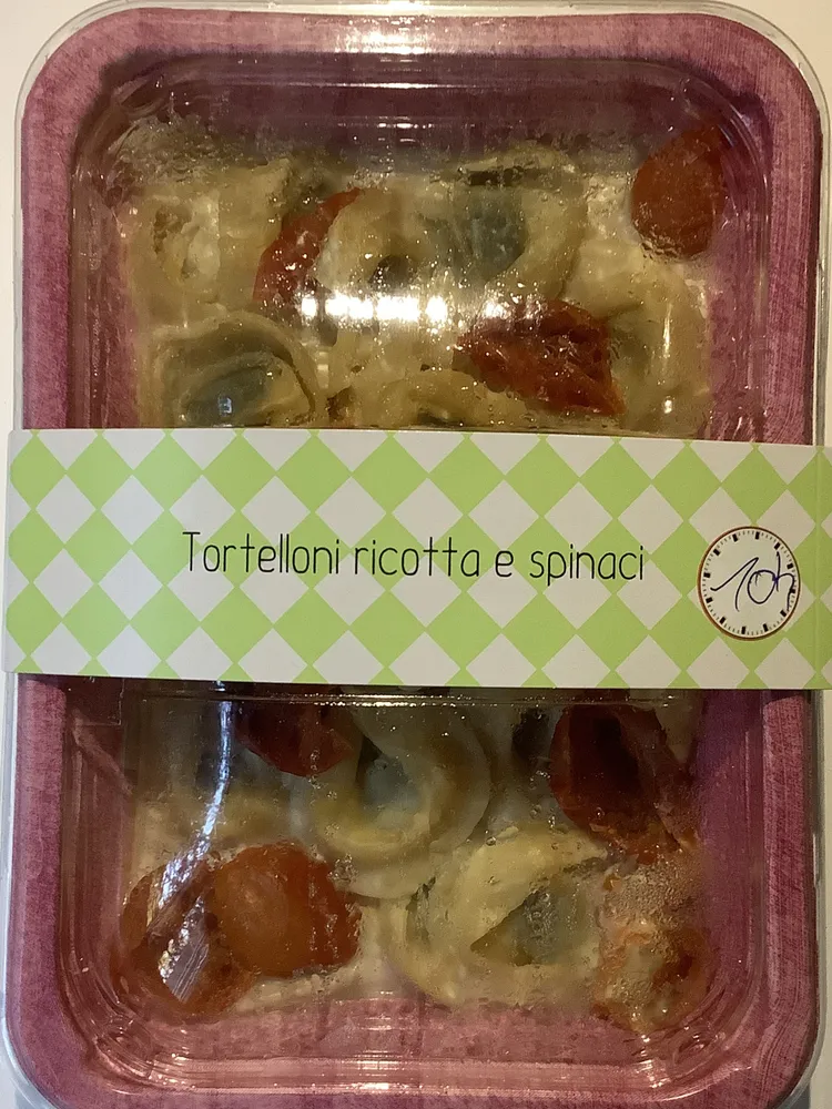 Tortelloni ricotta e spinaci
