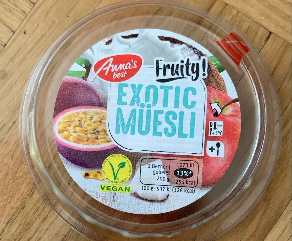 Exotic muesli
