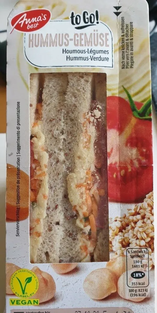 Hummus-Gemüse