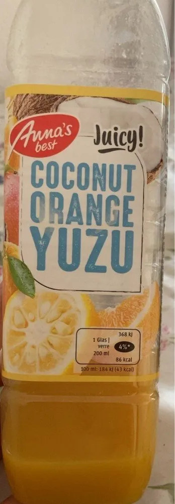 Coconut orange yuzu