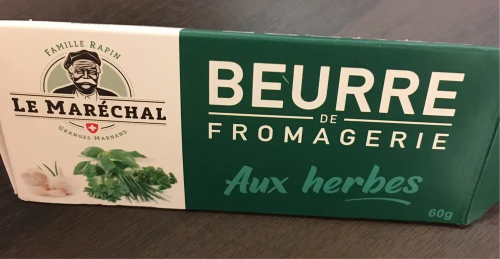 Le Maréchal beurre aux herbes