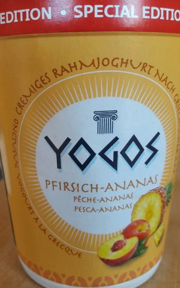 Yogos Pêche-ananas