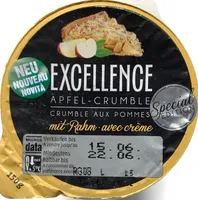 Excellence Crumble pommes