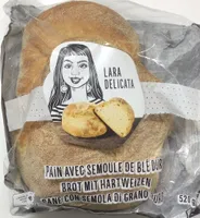 Pain avec semoule de blé dur