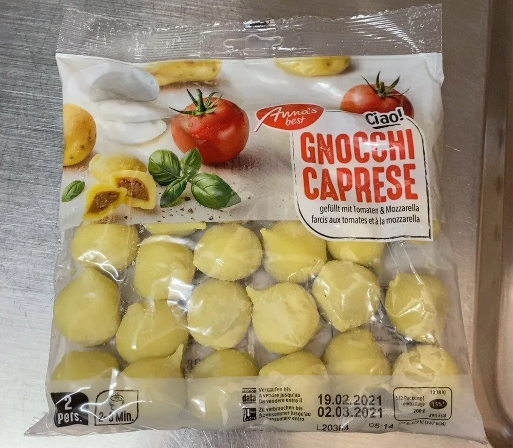 Gnocchi Caprese