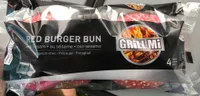 Red Burger Bun