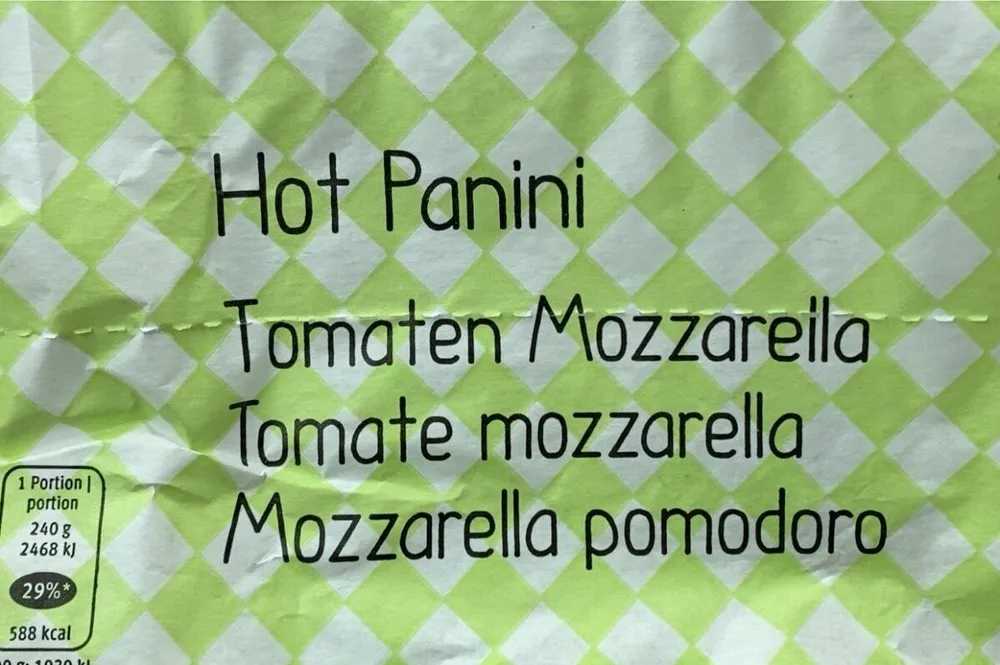 Hot panini