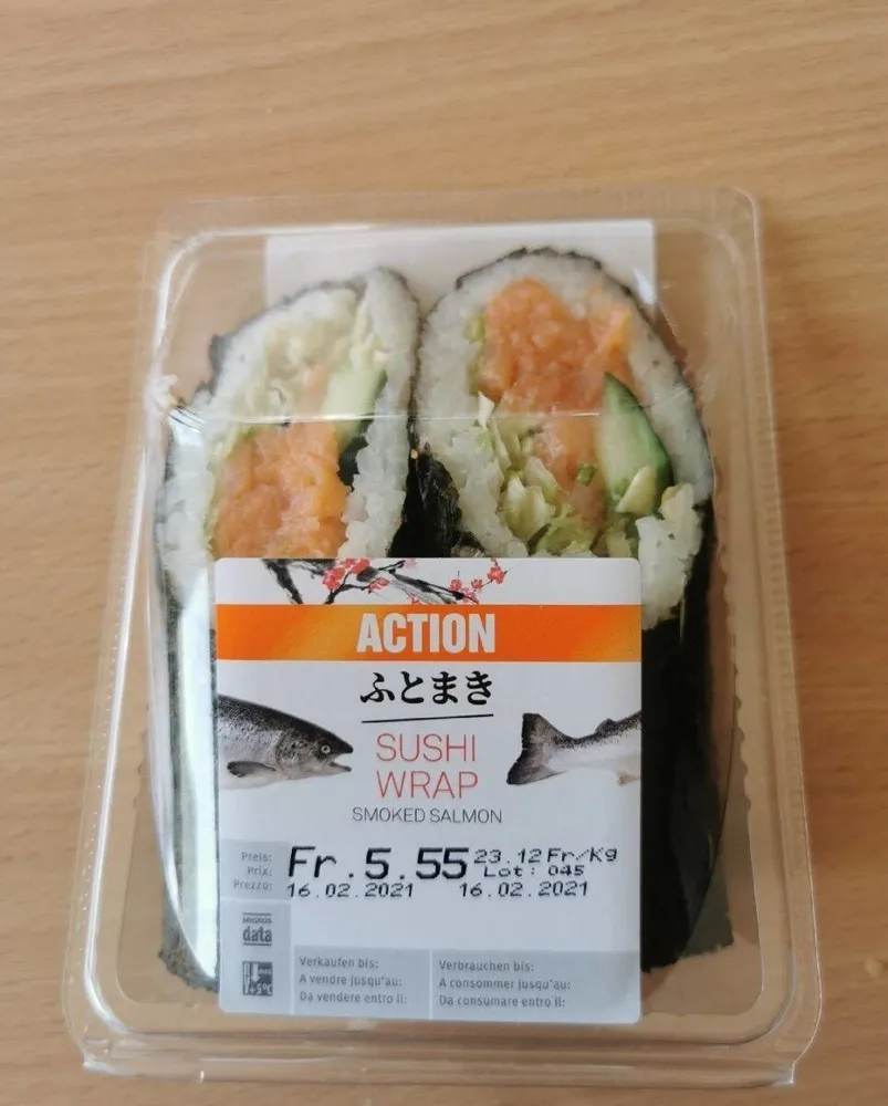 Sushi Wrap Smoked Salmon