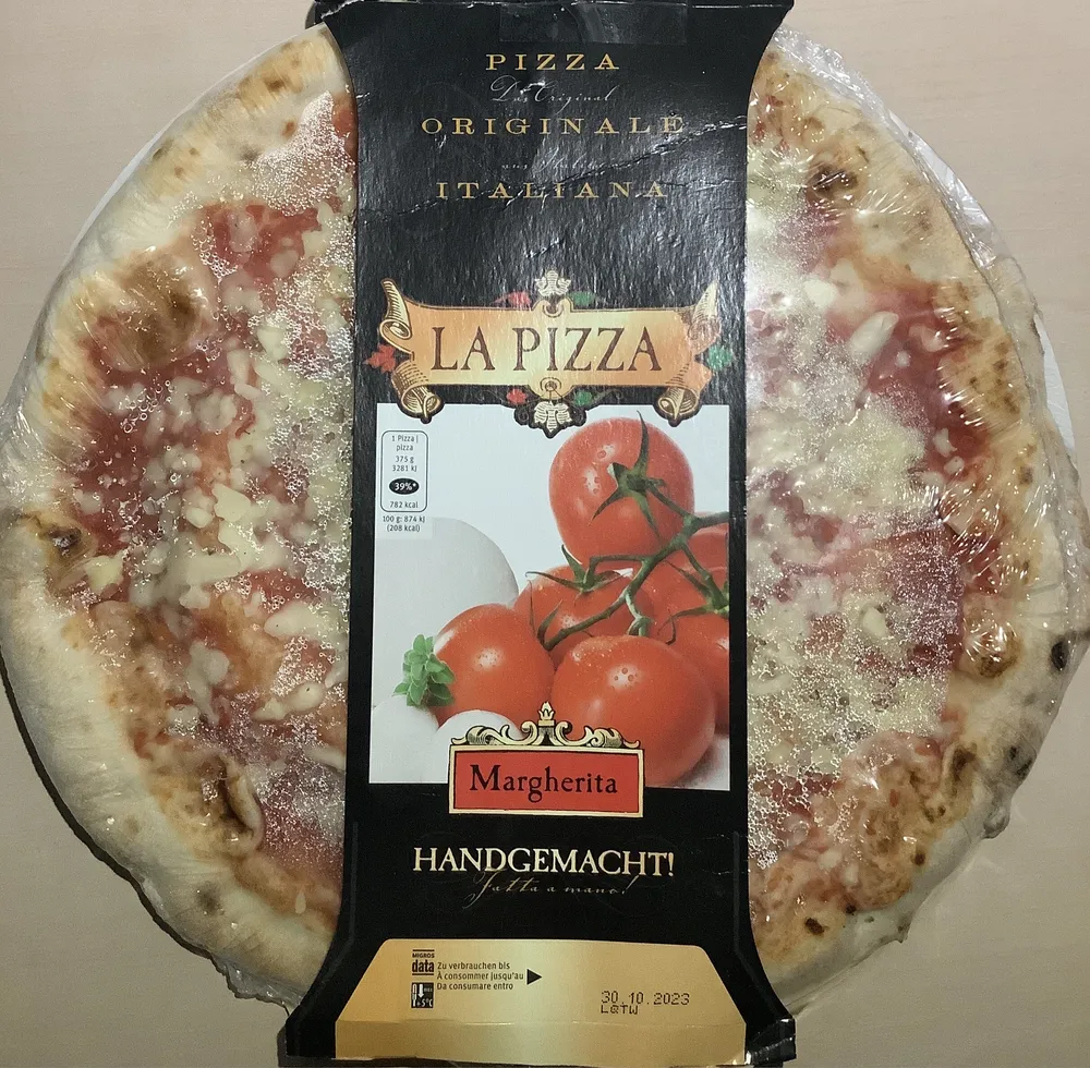 La pizza Margherita