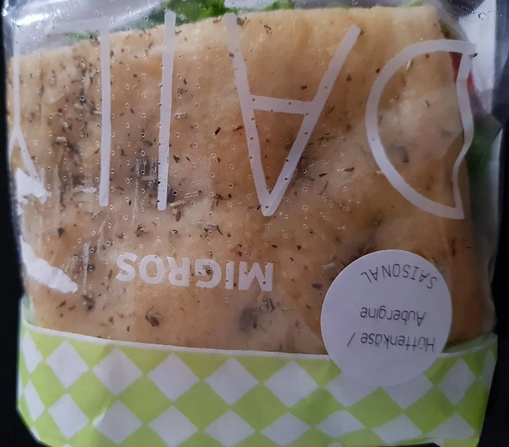 Foccacia Hüttenkäse