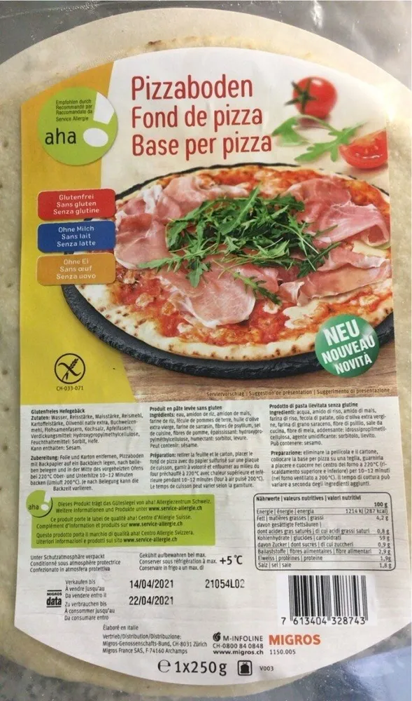 Fond de pizza