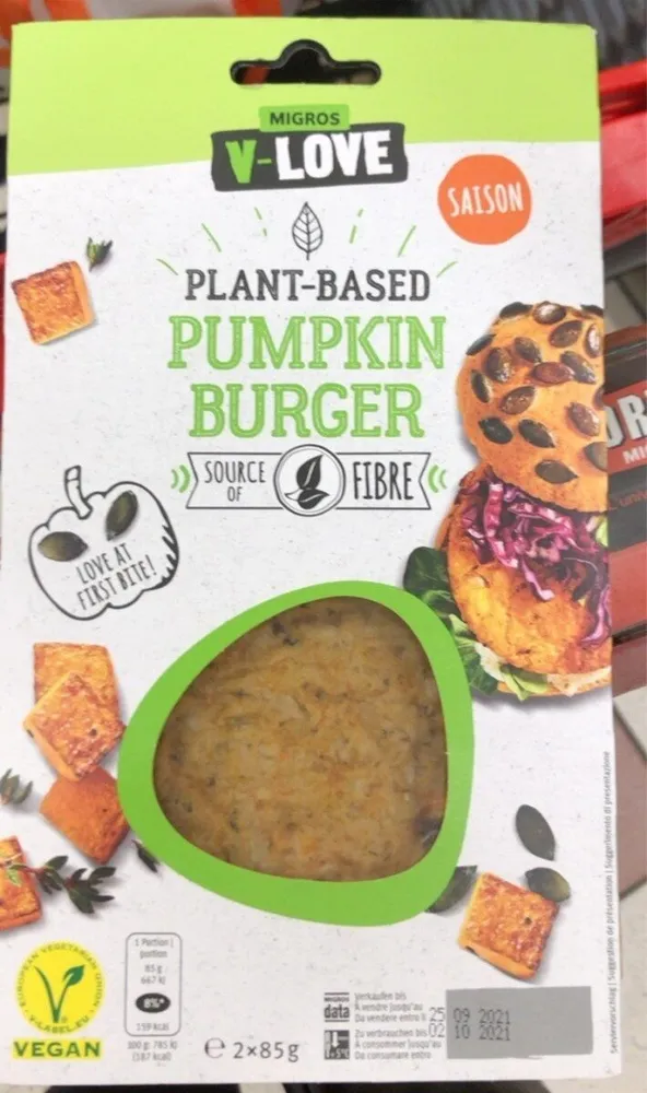 Pumpink burger