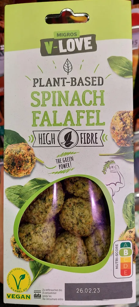 Plant-Based Spinach Falafel