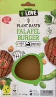 Plant-Bases Falafel Burger
