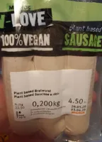 Plant-based sausage