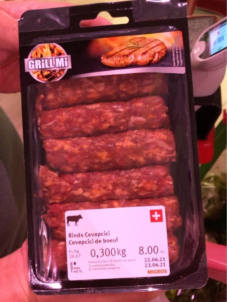 Cevapcici de boeuf