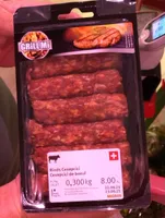 Cevapcici de boeuf