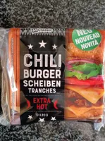 Chili Burger Scheiben - Extra Hot