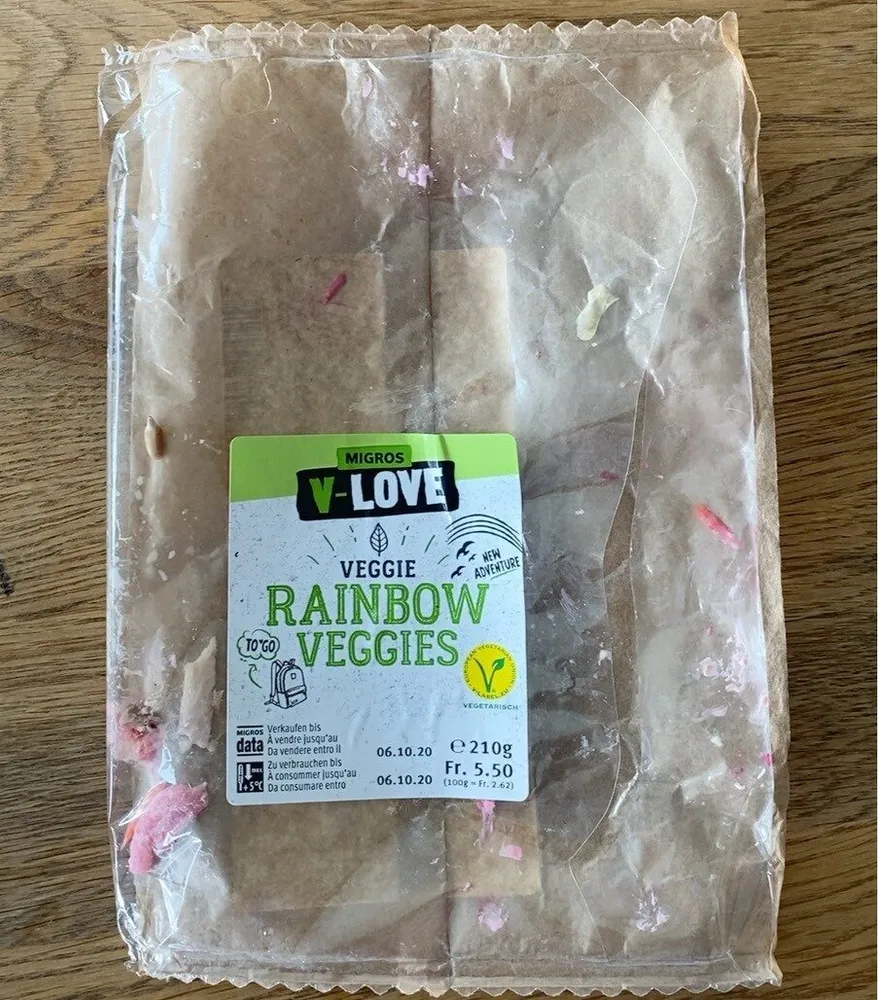 Rainbow veggies