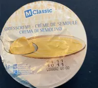 Crème de semoule