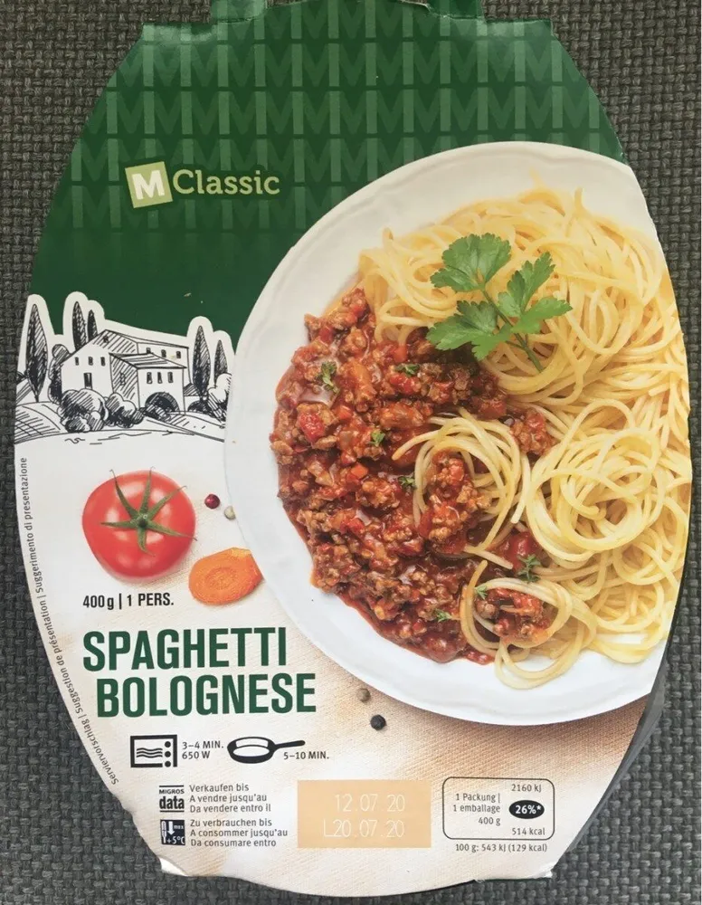 Spaguetti Bolognese