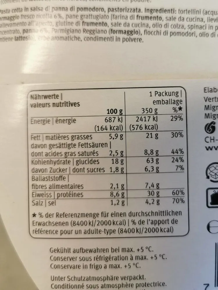 Tortellini Cinque PI