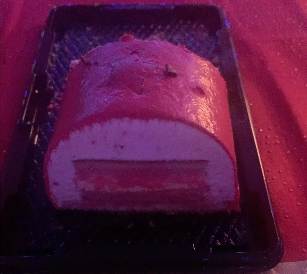 Buche Fraise et Vanille