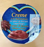 Crème au goût de biscuits coquillage