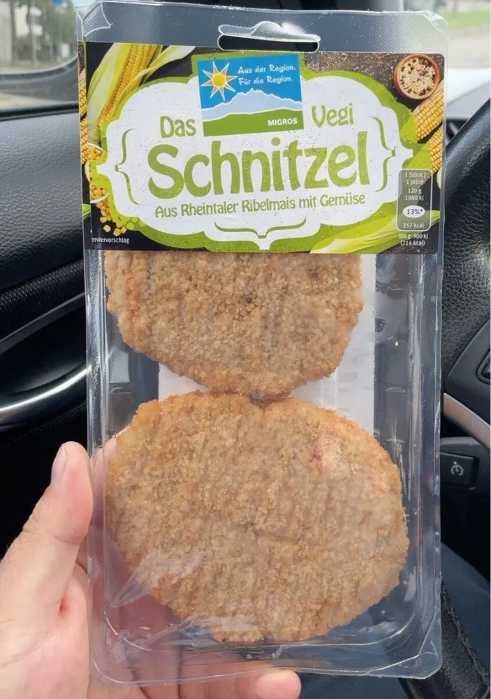 Vegischnitzel paniert
