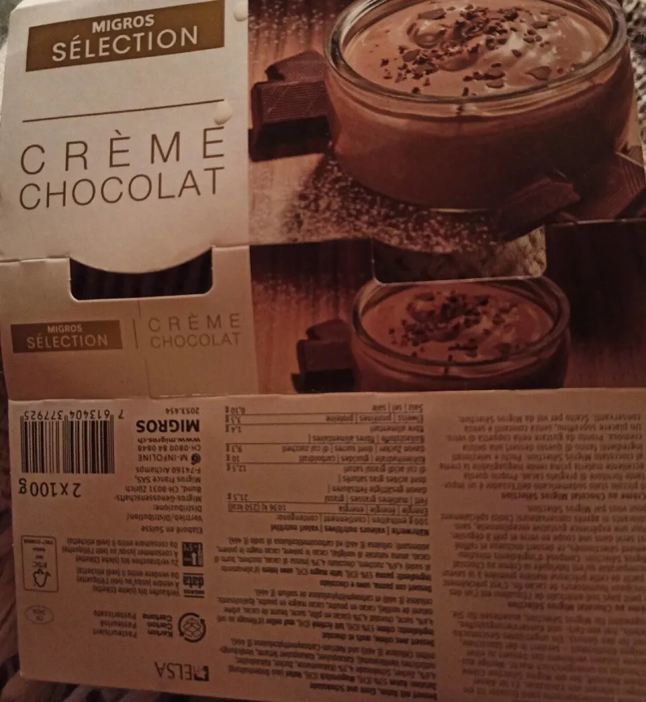 Crème Chocolat