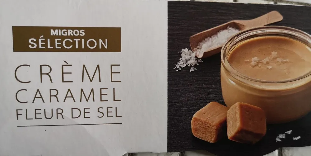 Crème caramel fleur de sel