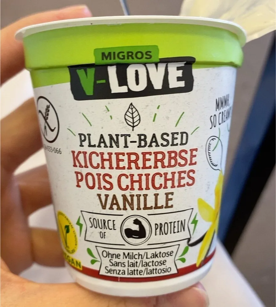 Plant-based pois chiches Vanille