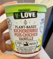 Plant-based pois chiches Vanille