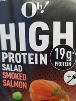 High Protein Salad Smoked Salmon