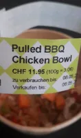 Pulled BBQ chicken bowl