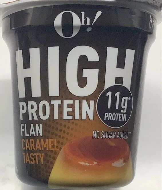 High protein flan caramel, Oh!