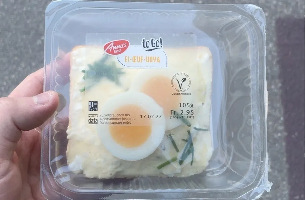 Toastbrot mit Ei