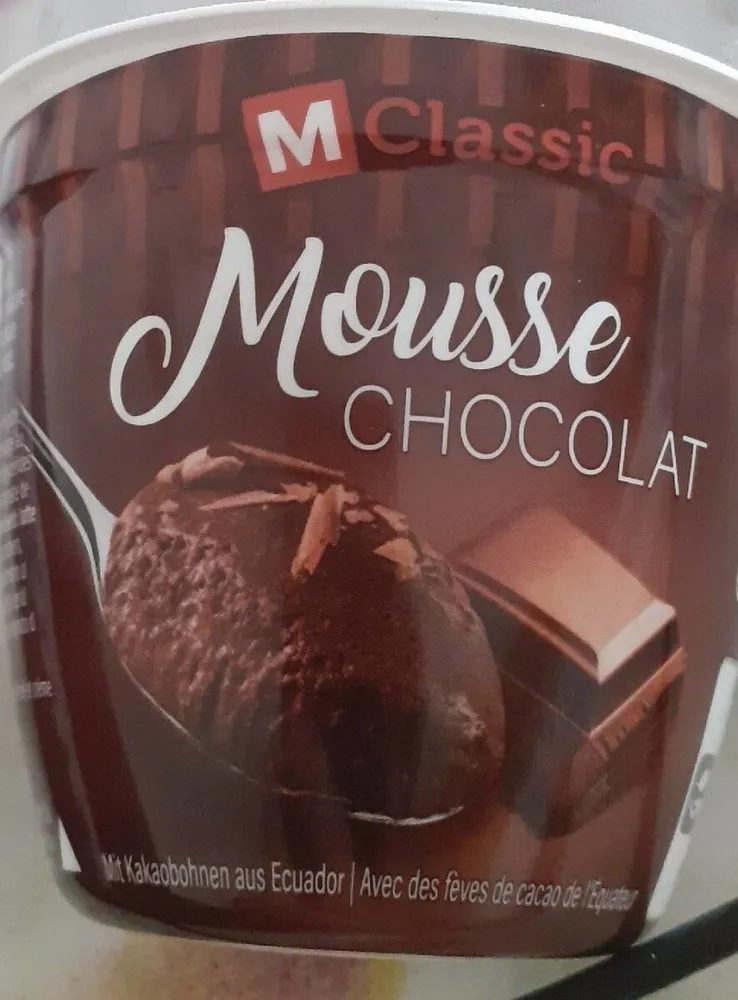 Mousse chocolat