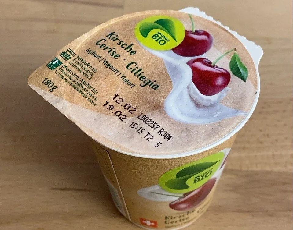 Yoghurt cerise