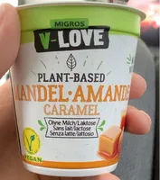 plant-based mandel caramel
