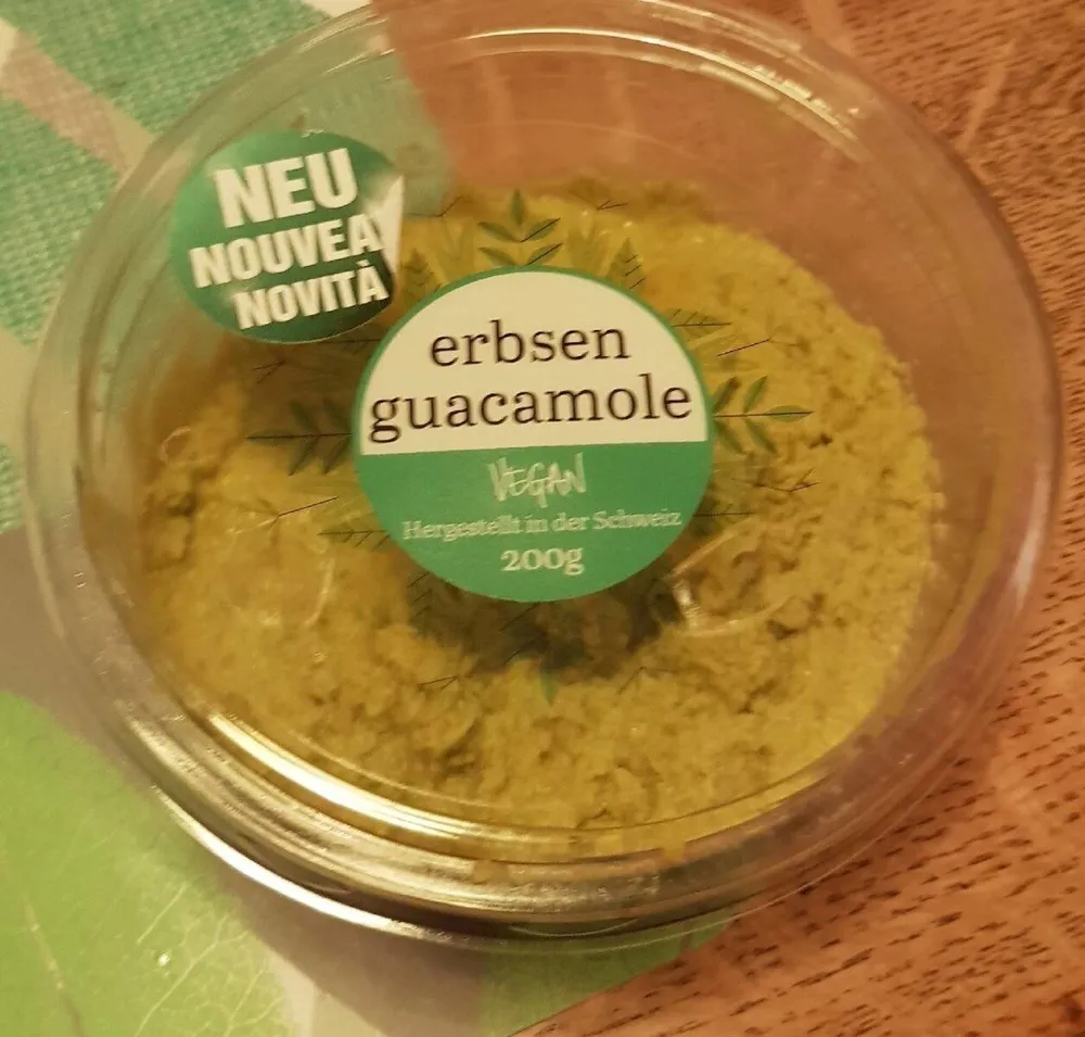 Erbsen Guacamole