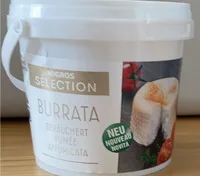 Burrata fumée