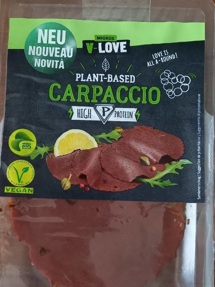 Plant-Based Carpaccio