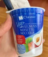 Joghurt Haselnuss / Yogourt noisette / Yogurt nocciola