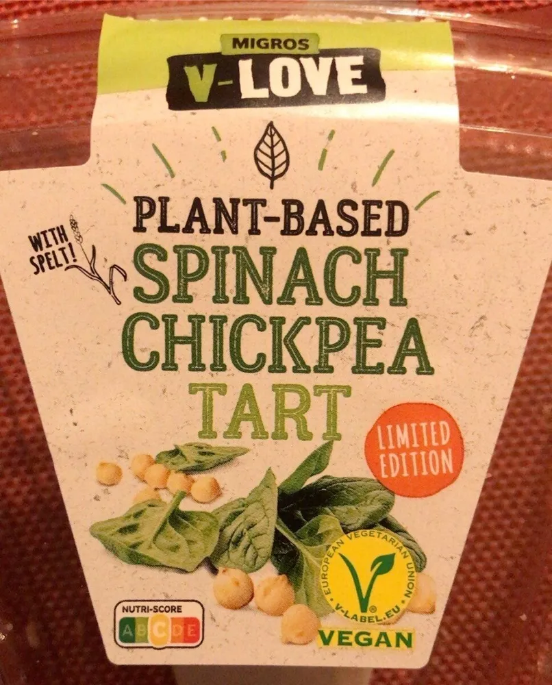 Spinach Chickpea Tart
