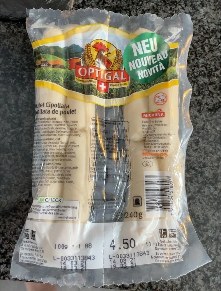 Cipollata de poulet