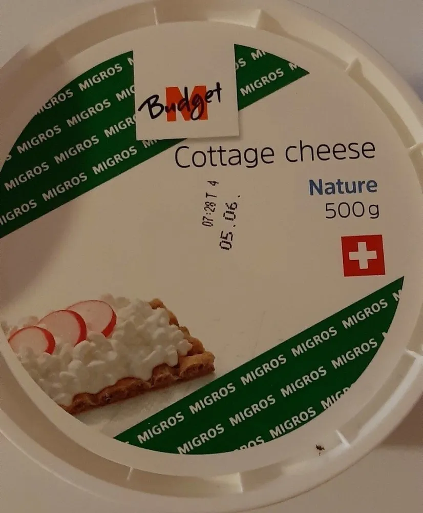 Cottage cheese nature